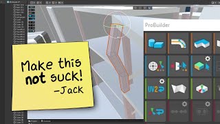 Fixing my ProBuildermade Level Design in Unity Improving quotStand Againstquot [upl. by Wadell]