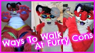 25 Ways Furries Walk At Cons [upl. by Ainezey624]