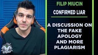 Filip Miucin Fake Apology And Confirmed Plagiarism In Multiple Cases [upl. by Neuburger333]