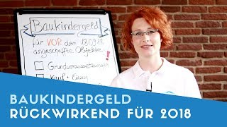 ▶ Baukindergeld rückwirkend für 2018 beantragen [upl. by Aniham]