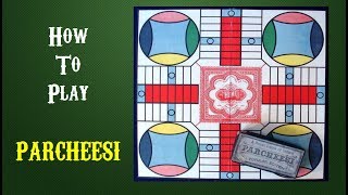 How To Play Parcheesi Board Game [upl. by Eiralav]