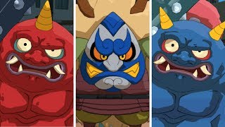 Yokai Watch 4  All Bosses Main Story [upl. by Adnyl534]