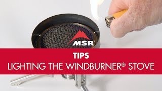 How to Light the WindBurner® Stove [upl. by Sacrod]