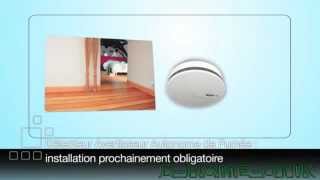 Detecteur de fumee stand alone ou autonome DAAF HAGER TG520A avec pile LA SECURITÉ [upl. by Neufer]