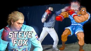 Real Life Tekken  Boxing with STEVE FOX Eric Jacobus [upl. by Trinia]