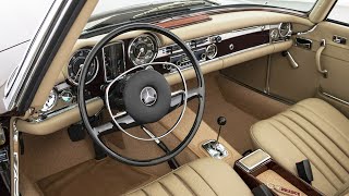 w113 MercedesBenz 280 SL Pagoda 1970 excellent restoration by Brabus Classic [upl. by Lecirg]