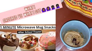 I tried EmmasGoodies 1 minute mug cake recipe  Epic Fail😫😫😭 [upl. by Battiste875]