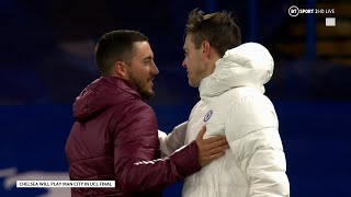 Eden Hazard congratulates former Chelsea teammates on Champions League victory over Real Madrid [upl. by Perretta]