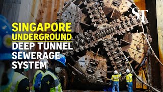 Singapore Underground Deep Tunnel Sewerage System a key part of nations water future [upl. by Plume]