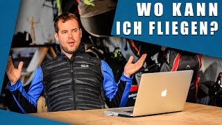 Darf ich überall fliegen starten und landen  Paragliding lernen  Flugschule Hirondelle Weinheim [upl. by Nivrad]