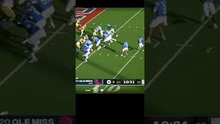 Ole Miss with a great way to run Mesh on the Goal Line shorts [upl. by Oigile]