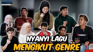 AI TEAM MENYANYI MENGIKUT 15 JENIS STYLE  MEMANG LAWAK HABIS… [upl. by Ailat]