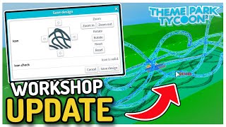 Theme Park Tycoon 2 WORKSHOP UPDATE [upl. by Assenahs]