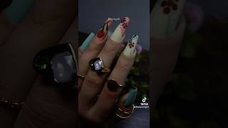 FALL NAIL INSPO  NAIL TUTORIAL 🍁💅 nailtutorial nails nailvideos nailinspo [upl. by Laurice199]