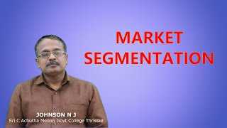 MARKET SEGMENTATION [upl. by Happ582]