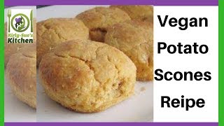 Vegan Potato Scones Recipe [upl. by Elisha904]