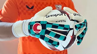 Uhlsport RETRO REVOLUTION ABSOLUTGRIP 335 Goalkeeper Gloves [upl. by Gierk]