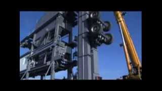 BlackMove II  Mission 1 en  Wheeled mobile asphalt mixing plant  Ammann Group [upl. by Strenta]