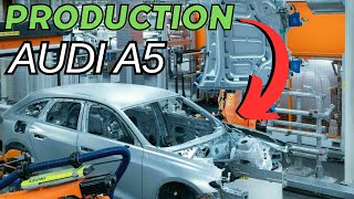 New Audi A5 2024 Production Line [upl. by Wavell]