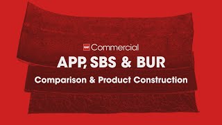 SBS APP amp BUR Roof System Product Comparisons  GAF Roofing [upl. by Annoyek]