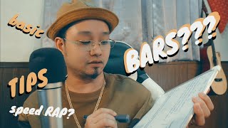 basic tips sa paggawa ng BARA paano mag rap ng mabilis part2sabotahefastestrapperbars [upl. by Yrol]