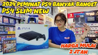 Beli Ps4 slim dan pro tahun 2024  peminat ps4 malah semakin banyak  harga ps4 slim gs shop [upl. by Anirtac]