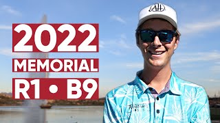 2022 Memorial Championship • R1 • B9 • Anthony Barela • Adam Hammes • Peter Lunde • Linus Carlsson [upl. by Josi]