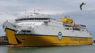 DFDS  Transmanche Ferries departing Newhaven [upl. by Eimmat571]