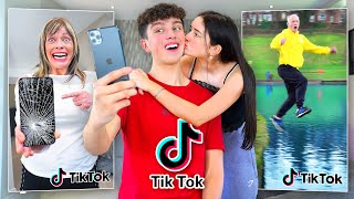 Whoever Makes the BEST TikTok Wins 10000  Challenge [upl. by Adora980]