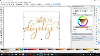 Tutorial How to digitize for free in Inkscape [upl. by Orazio785]