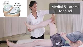 The Exam for Knee Pain  Stanford Medicine 25 [upl. by Cyd]