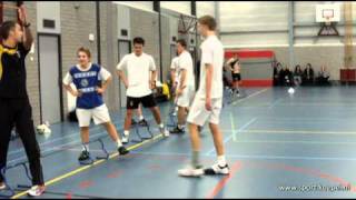 SKtv looptraining handbalschool 5 [upl. by Vtehsta]