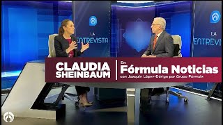 Platiqué sobre el inicio de la construcción del segundo piso de la transformación con LópezDóriga [upl. by Zap]