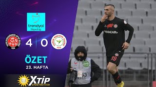 MERKUR BETS  V F Karagümrük 40 Ç Rizespor  HighlightsÖzet  Trendyol Süper Lig  202324 [upl. by Junko]