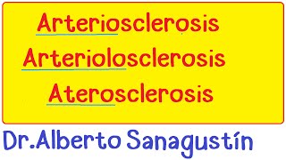 Arteriosclerosis Arteriolosclerosis y Aterosclerosis ¿Qué son [upl. by Lisette450]