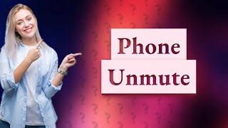 How to fix a muted phone [upl. by Nerrat]