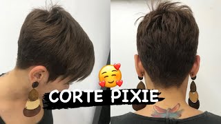 ❤️ CORTE PIXIE PASO A PASO  Corte de Cabello Para Mujer 2023 [upl. by Ahseinar]