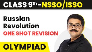 Russian Revolution  One Shot Revision  Class 9 NSSOISSO [upl. by Ailsun]