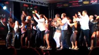 Juan Matos Maykel Fonts Adolfo Indacochea Chiquito and others dancing with Frankie Vasquez [upl. by Ahsimot]