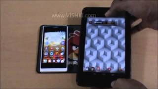 Android to Android Bluetooth Tethering  Tablet Phone [upl. by Gadmann]