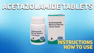 Acetazolamide tablets how to use Uses Dosage Side Effects Contraindications [upl. by Esenej873]