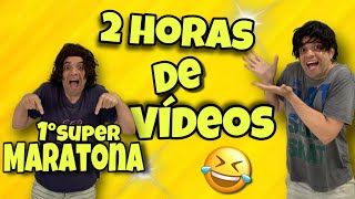 SUPER MARATONA DE 2 HORAS DE VÍDEOS  TUTU SANGOME TV  TENTE NÃO RIR [upl. by Grearson]