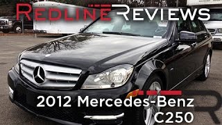 2012 MercedesBenz C250 Review Walkaround Exhaust amp Test Drive [upl. by Edwina]