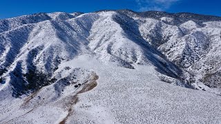 Frazier Park 4K Snow and Summer Drone Footage [upl. by Ecarret]