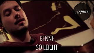 Benne  So leicht Live Akustik [upl. by Eibreh447]