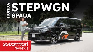 Honda Stepwgn Spada 20 Hybrid  Sgcarmart Reviews [upl. by Hilton34]