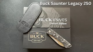 Buck Saunter Legacy 250 Unboxing [upl. by Yoc]