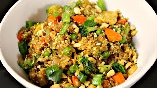 Quinoa Stir Fry  Quinoa Fried quotRicequot [upl. by Letnuahc]