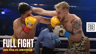 FULL FIGHT  Jake Paul vs AnEsonGib [upl. by Ful664]