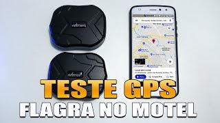 TESTE DO RASTREADOR GPS TKSTAR 905 FLAGRA [upl. by Aneladgam351]